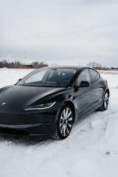 Tesla paint protection for Calgary's tough winters at YYC Detail